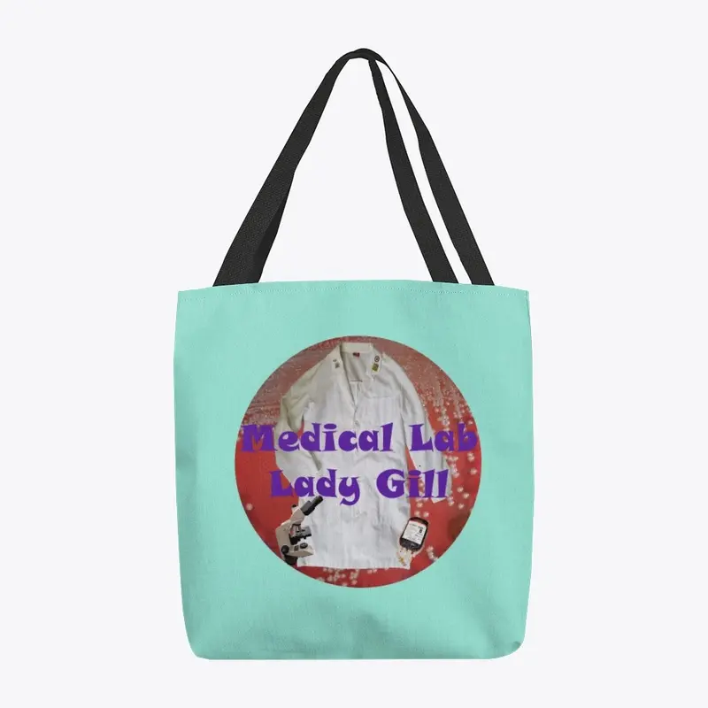 Medical Lab Lady Gill Logo